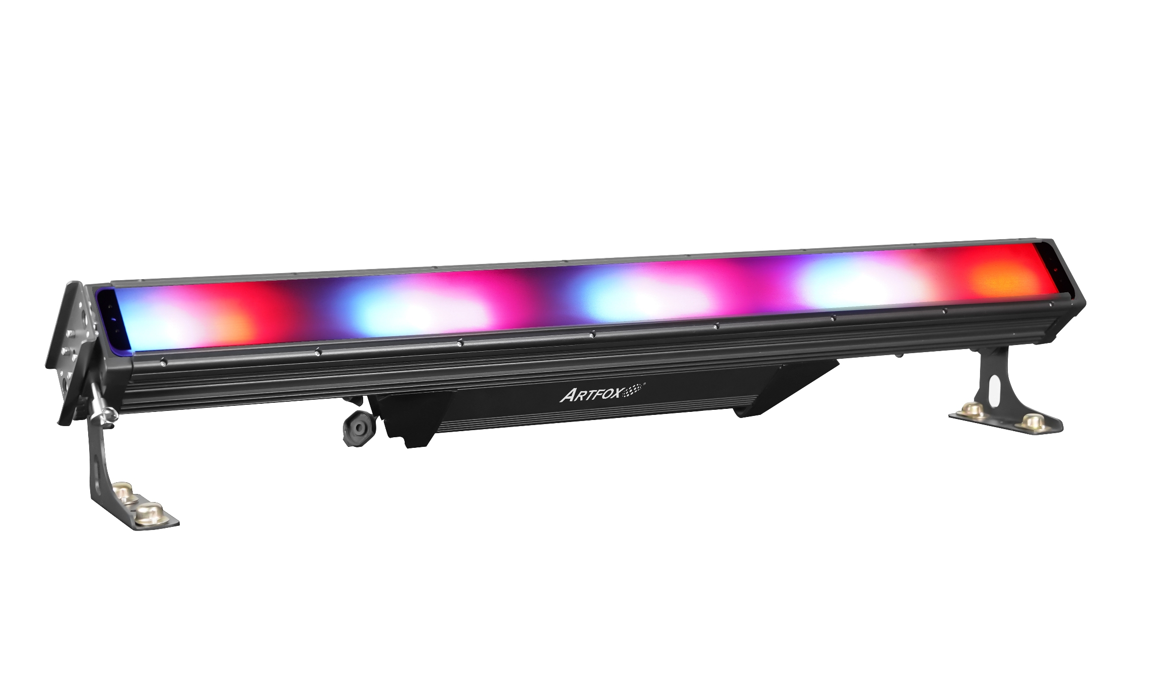 Wall wash light:242x2w Tube White, 144x5w RGB LEDs background, IP65 outdoor